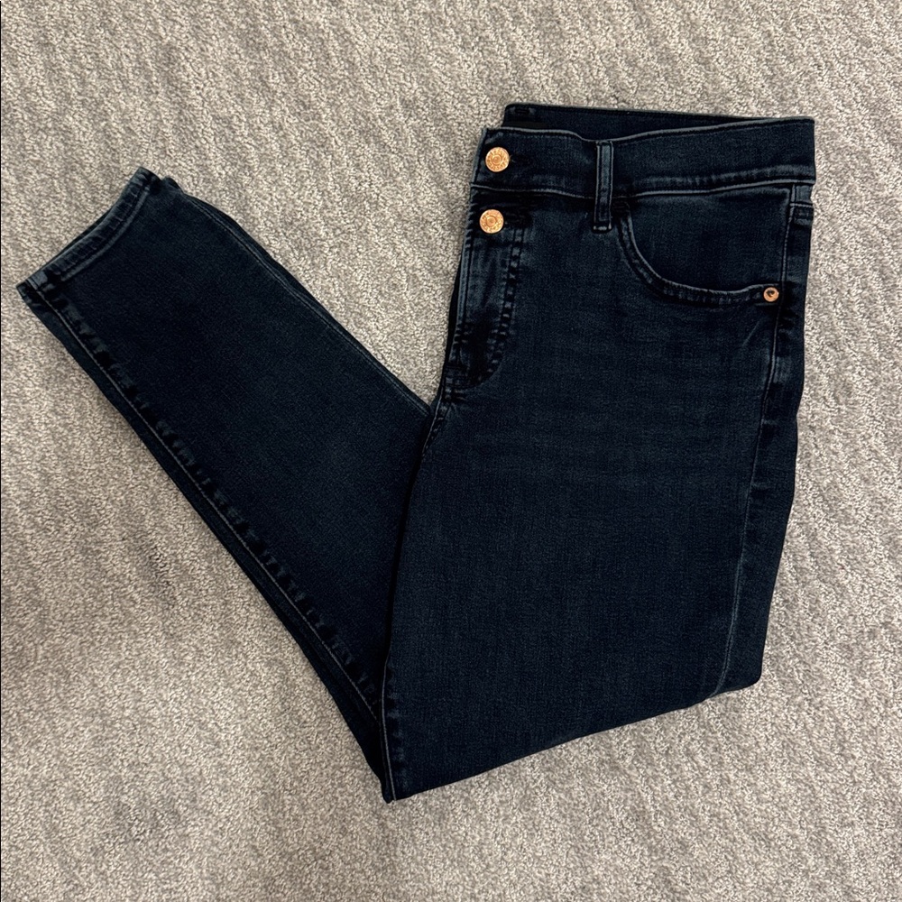 Express Cropped Skinny Jean - Mid Rise
